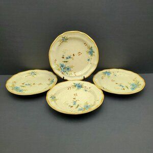 Mikasa Day Dreams Salad Plates Mikasa Garden Club Blue Floral Dessert Plates